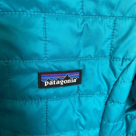 PATAGONIA teal Women's Nano Puff Jacket size XS - Picture 2 of 6